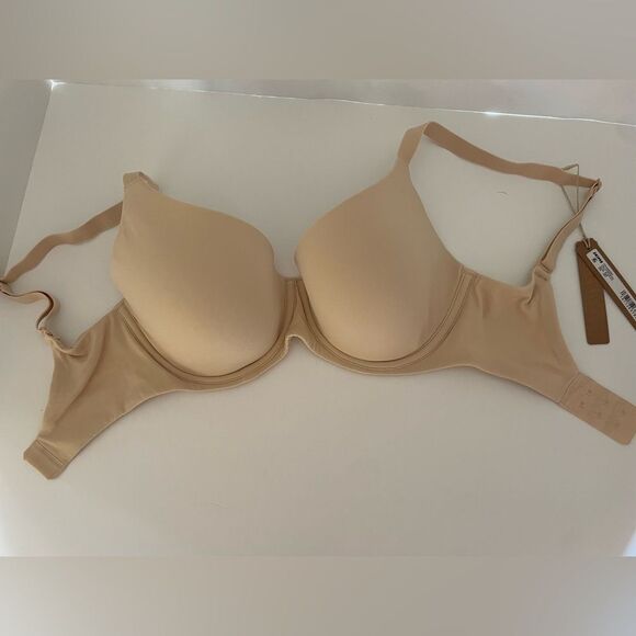 SKIMS Fits Everybody Full Coverage Nude/Sand Bra Size 32DD - Picture 1 of 6